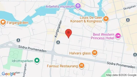 Apartments for rent i Norrköping - kort over placeringen