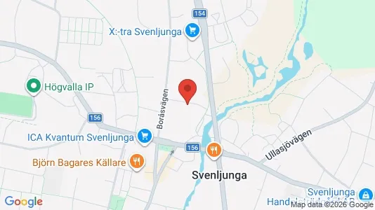 Apartments for rent i Svenljunga - kort over placeringen
