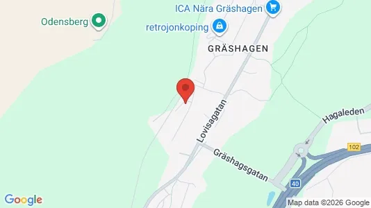 Apartments for rent i Jönköping - kort over placeringen