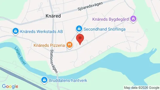 Apartments for rent i Laholm - kort over placeringen