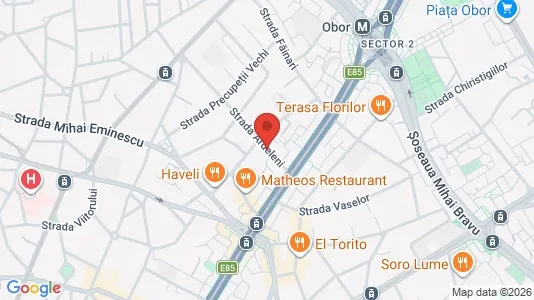 Apartments for rent i Bucharest - Sectorul 2 - kort over placeringen