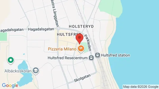 Apartments for rent i Hultsfred - kort over placeringen
