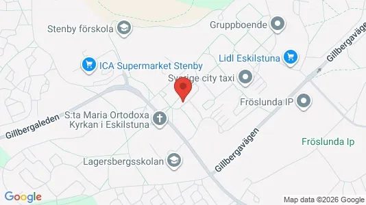Apartments for rent i Eskilstuna - kort over placeringen