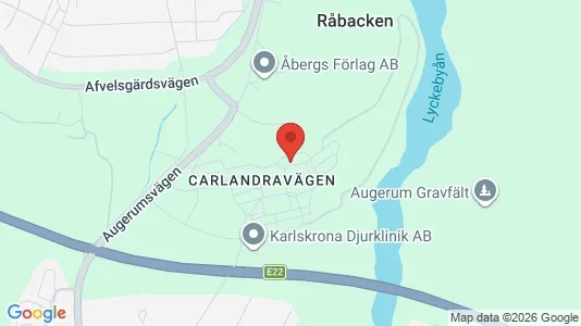 Apartments for rent i Karlskrona - kort over placeringen
