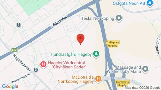 Apartments for rent i Norrköping - kort over placeringen