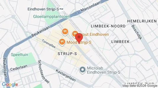 Apartments for rent i Eindhoven - kort over placeringen