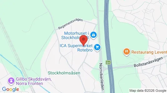 Apartments for rent i Sollentuna - kort over placeringen