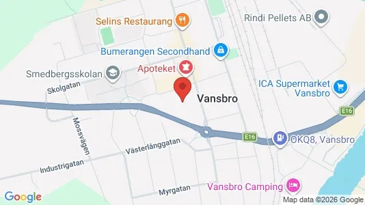 Apartments for rent in Vansbro - Photo from Google Street View