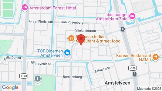 Apartments for rent i Amstelveen - kort over placeringen