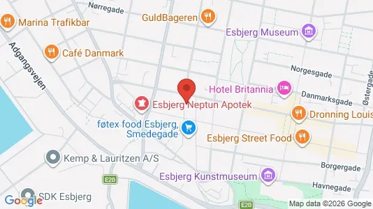 Apartments for rent in Esbjerg Center - Photo from Google Street View