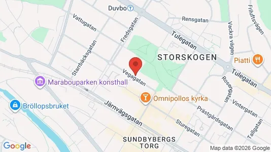 Apartments for rent i Sundbyberg - kort over placeringen