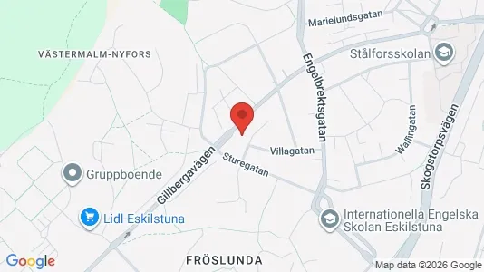 Apartments for rent i Eskilstuna - kort over placeringen