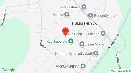 Apartments for rent i Järvenpää - kort over placeringen