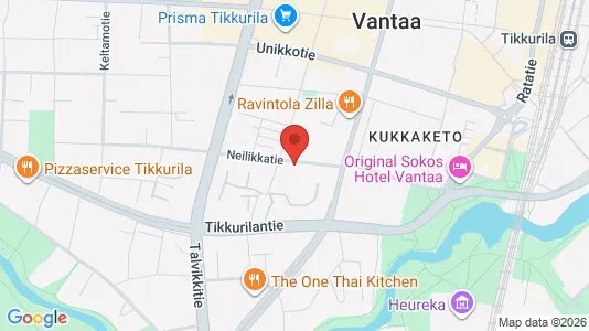 Apartments for rent i Vantaa - kort over placeringen