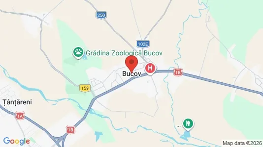 Apartments for rent i Bucov - kort over placeringen