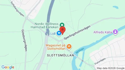 Apartments for rent i Ängelholm - kort over placeringen