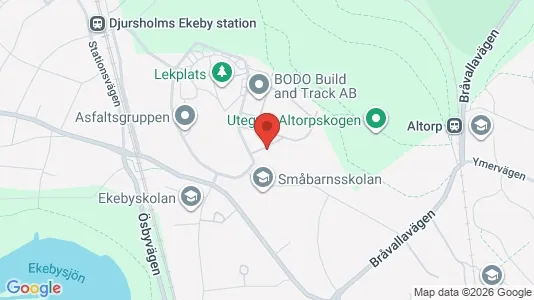 Apartments for rent i Danderyd - kort over placeringen