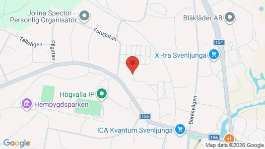 Apartments for rent i Svenljunga - kort over placeringen