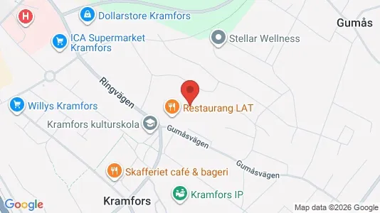 Apartments for rent i Kramfors - kort over placeringen