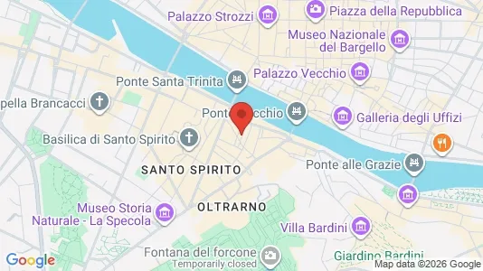 Apartments for rent i Florence - kort over placeringen
