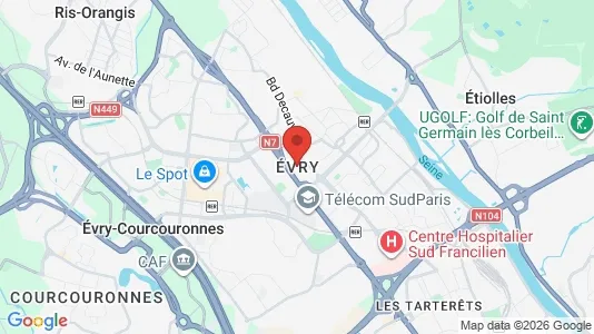 Houses for rent in Évry - Photo from Google Street View