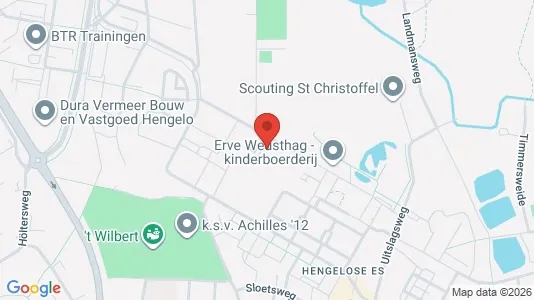 Apartments for rent i Hengelo - kort over placeringen