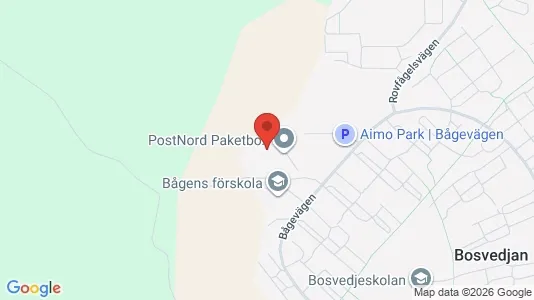 Apartments for rent i Sundsvall - kort over placeringen