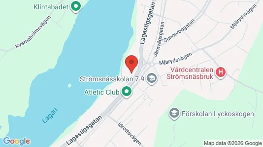 Apartments for rent i Markaryd - kort over placeringen