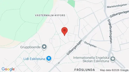 Apartments for rent i Eskilstuna - kort over placeringen