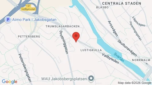 Apartments for rent i Västerås - kort over placeringen