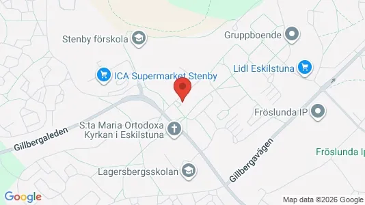Apartments for rent i Eskilstuna - kort over placeringen