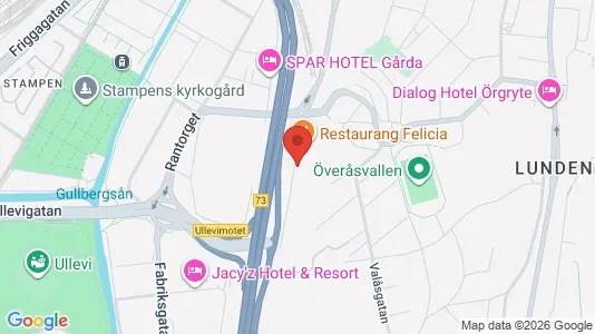 Apartments for rent i Örgryte-Härlanda - kort over placeringen