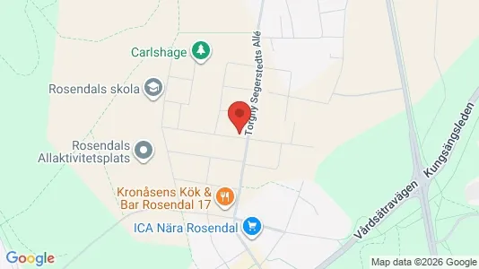 Apartments for rent i Varberg - kort over placeringen