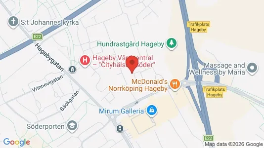 Apartments for rent i Norrköping - kort over placeringen