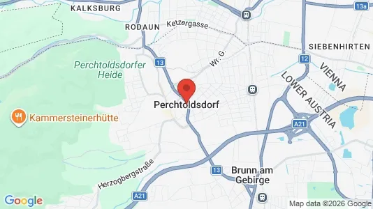 Apartments for rent i Perchtoldsdorf - kort over placeringen