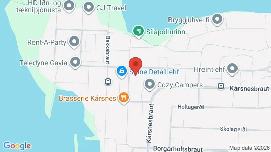 Apartments for rent in Kópavogur - Photo from Google Street View