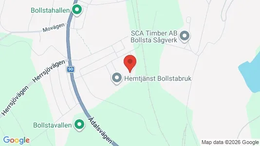 Apartments for rent i Kramfors - kort over placeringen