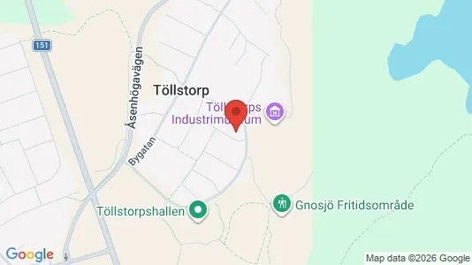 Apartments for rent i Gnosjö - kort over placeringen