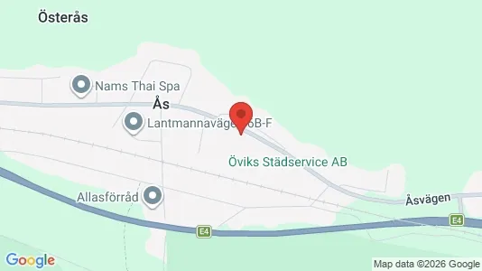 Apartments for rent i Örnsköldsvik - kort over placeringen