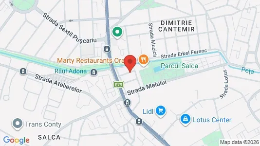 Apartments for rent i Dimitrie Cantemir - kort over placeringen