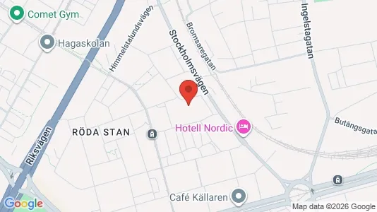 Apartments for rent i Norrköping - kort over placeringen