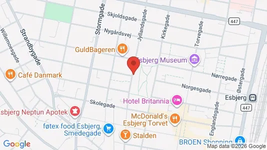 Apartments for rent in Esbjerg Center - Photo from Google Street View