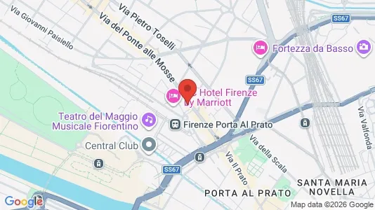 Apartments for rent i Florence - kort over placeringen