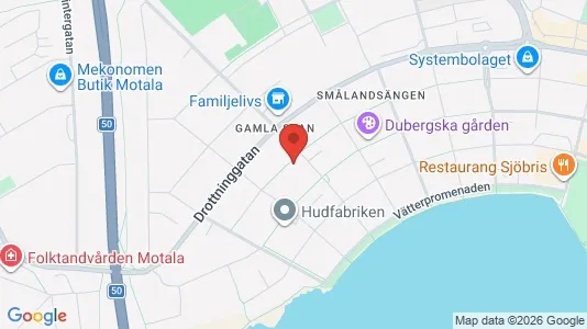 Apartments for rent i Motala - kort over placeringen