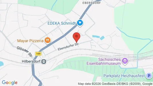 Apartments for rent i Chemnitz - kort over placeringen