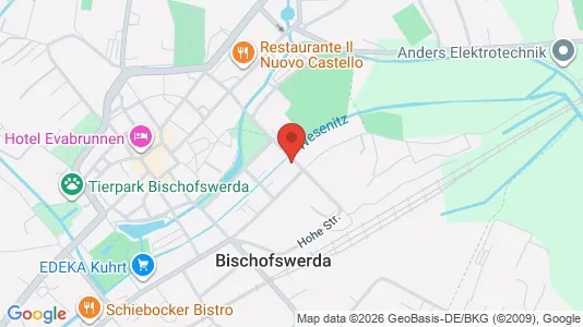 Apartments for rent i Bautzen - kort over placeringen