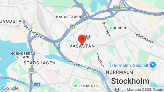 Apartments for rent i Vasastan - kort over placeringen