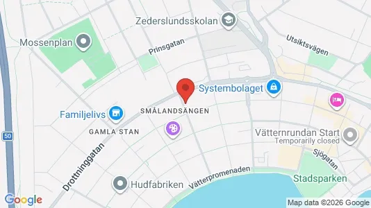 Apartments for rent i Motala - kort over placeringen