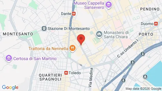 Apartments for rent i Napoli Municipalità 2 - kort over placeringen