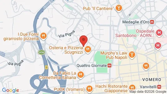 Apartments for rent i Napoli Municipalità 5 - kort over placeringen